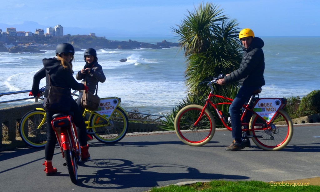 Biarritz en vélo électrique avec Pedego