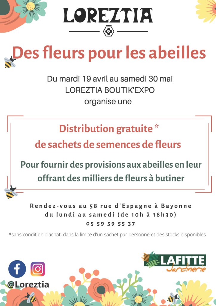 Des fleurs pour les abeilles