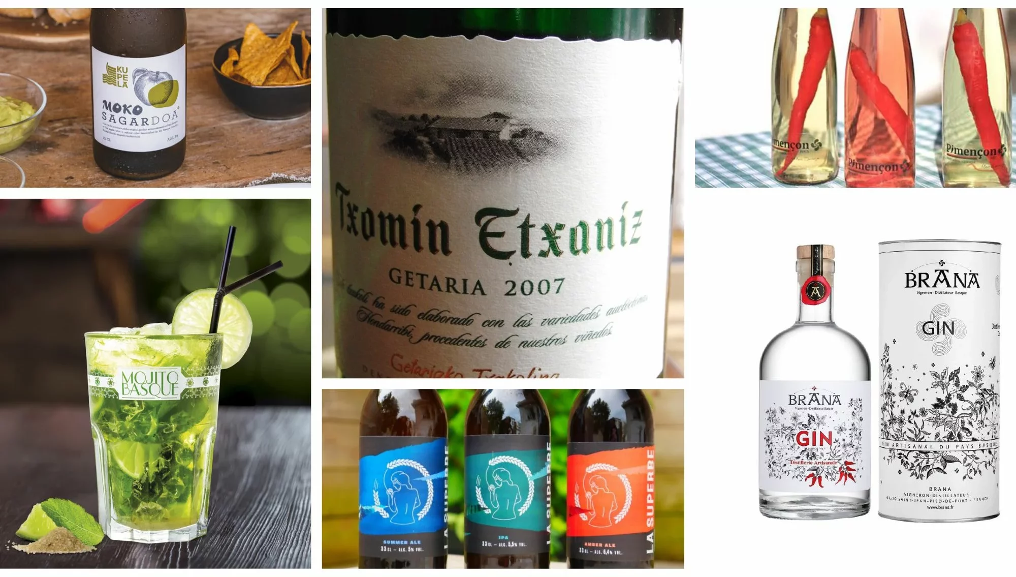 Les 9 alcools incontournables à boire au Pays basque -2022