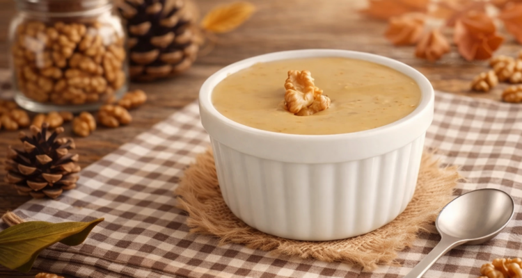 Dessert basque de Fêtes : Intxaursalsa