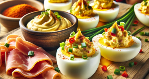 oeufs mimosa basques