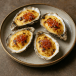 Huîtres gratinées du Chef Clément Petit